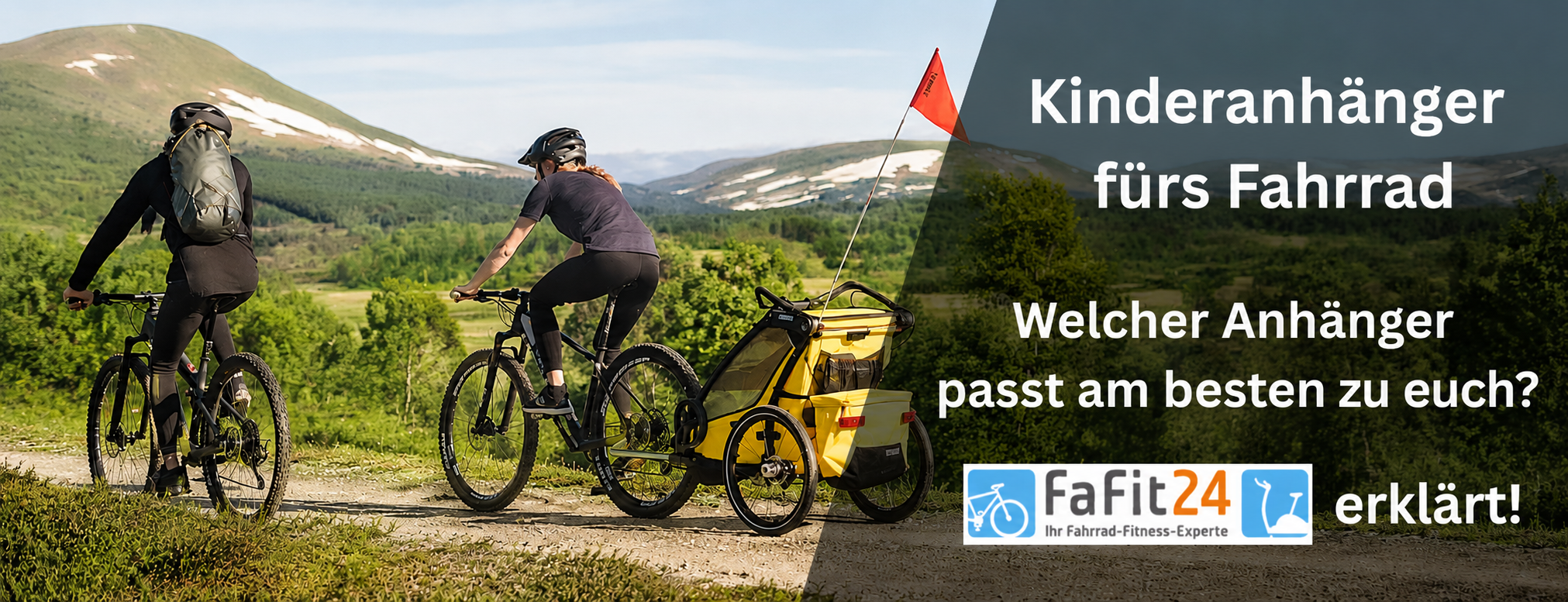 Kinderanhänger fürs Fahrrad – welcher passt am besten zu euch?