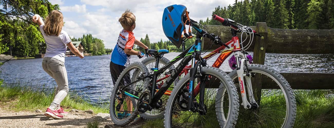 Fahrradtour mit Kindern