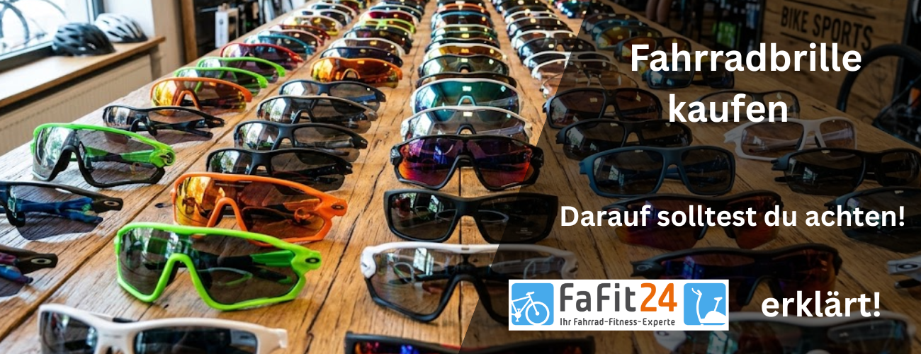 Fahrradbrille kaufen: Darauf solltest du achten!