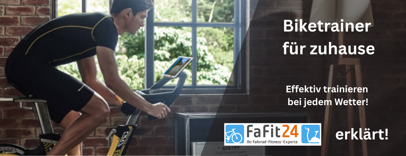 Biketrainer für zuhause: Effektiv trainieren bei jedem Wetter