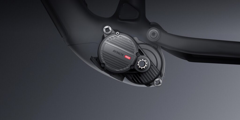 Der Avinox M2S E-Bike Motor - 150Nm max. Drehmoment. Ideal für sportliche E-Mountainbikes