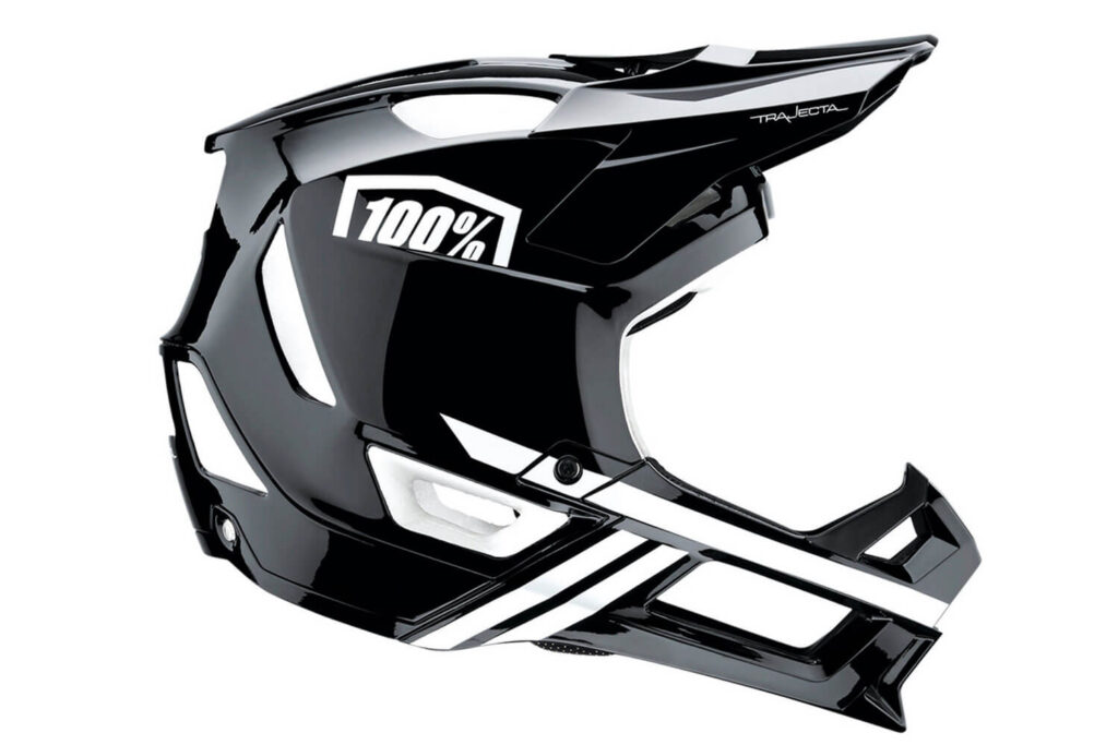 MTB Fullface Fahrradhelme.
Im Bild ist ein Fullface Downhill Helm von 100% abgebildet 