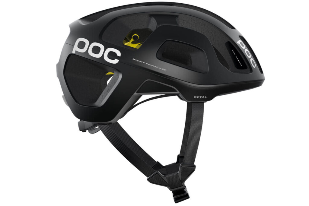 Fahrradhelme für Rennrad / Gravel-Bike Fahrer. Besonders leichte Fahrradhelme. Auf dem Bild sieht man einen schwarzen Rennradhelm
