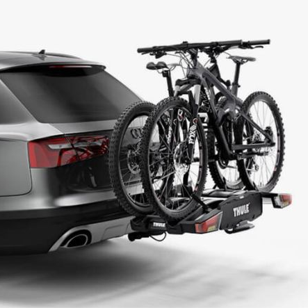Thule-Heckträger ebenfalls ausgelegt für E-Bike Transport