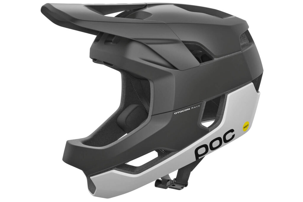 Full-Face Fahrradhelme oder auch Downhill Helme werden von Mountainbike-Fahren im Bikepark oder auf Downhill-Strecken verwendet, sie bieten den höchsten Schutz.
Im Bild ist ein Full-Face Helm von Poc zu erkennen.