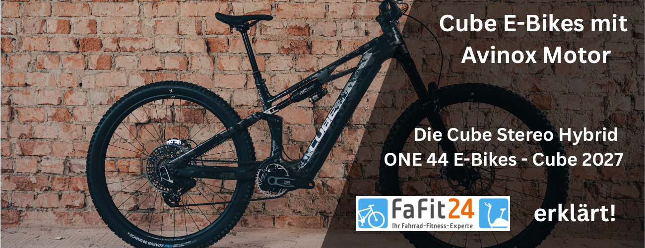 Cube E-Bikes mit Avinox Motor – Cube 2027
