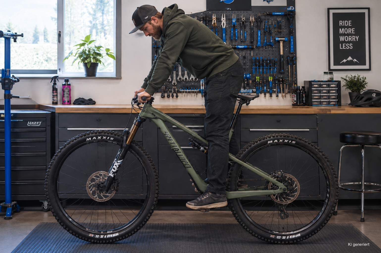 Fahrwerk am Mountainbike richtig einstellen