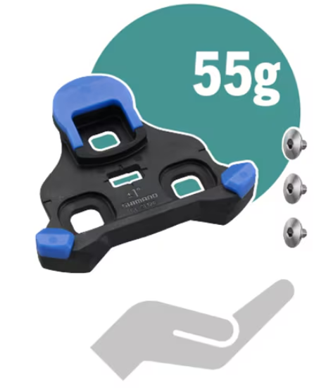 SPD-SLR Cleat mit 55 g Gewicht
