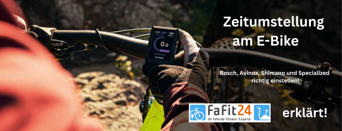Zeitumstellung am E-Bike: Bosch, Avinox, Shimano und Specialized richtig einstellen